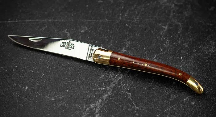 Laguiole Knives: Shepherd Sharp, Michelin Polite