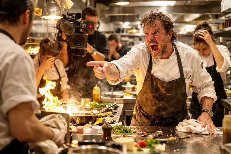 The Tyrant Chef: Fury As a Management Style