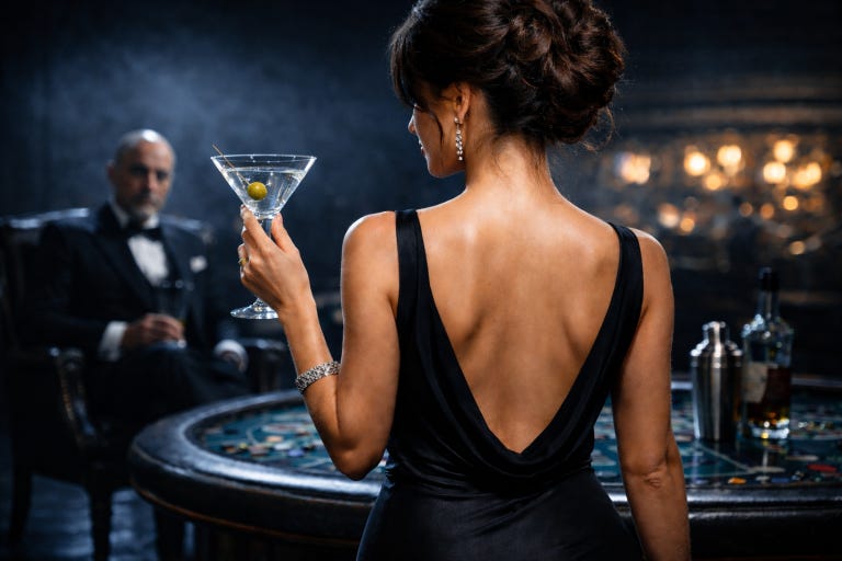 Martinis: Shaken Or Stirred, But Always A Villain