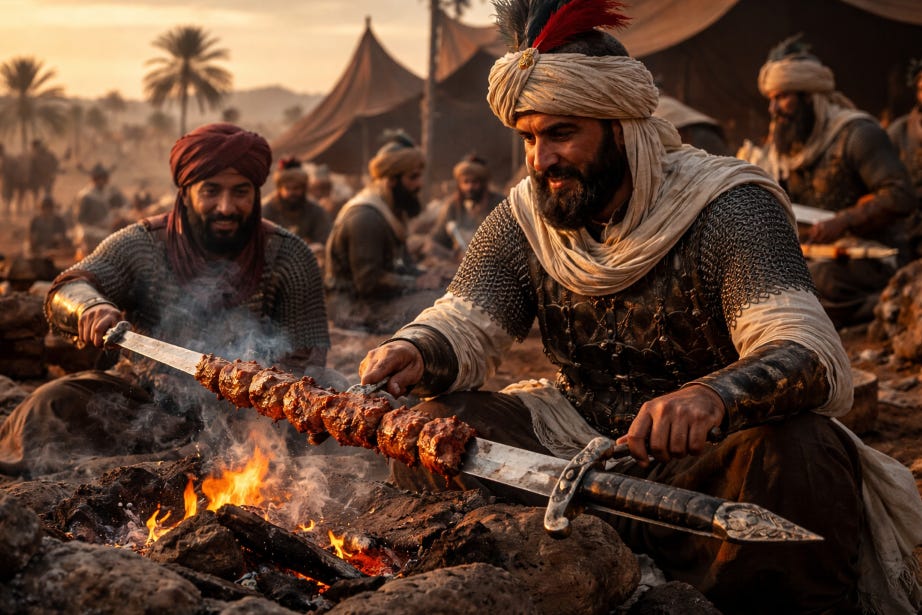 Kebabs: Before Skewers, There Were Swords