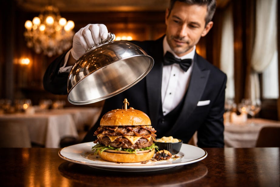 The Burger: A Social Climber Between Two Buns