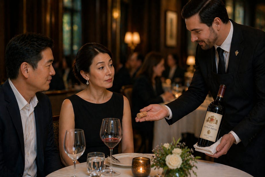 Wine Service Rituals: From Poison Check to Culinary Theatrics