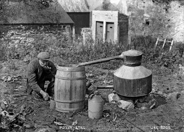 Poitin: Ireland’s Original Troublemaker Spirit